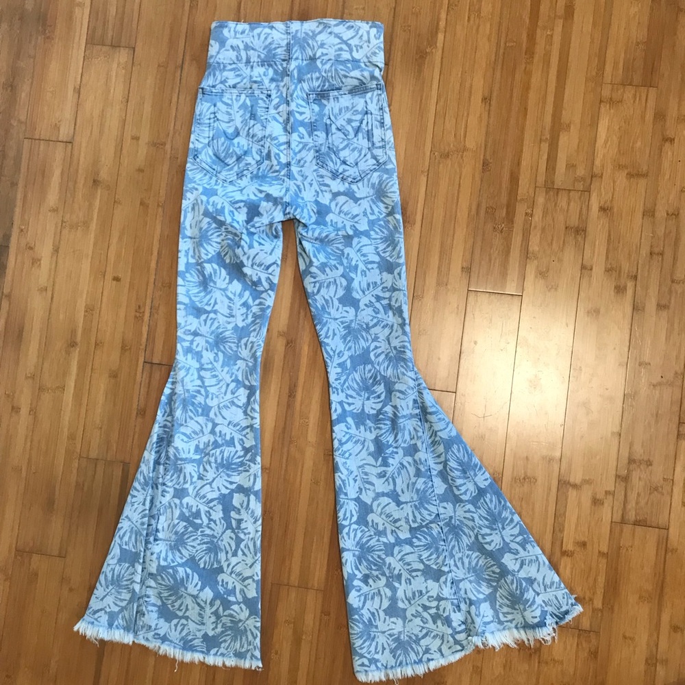 Show me your Mumu tropical bell bottoms